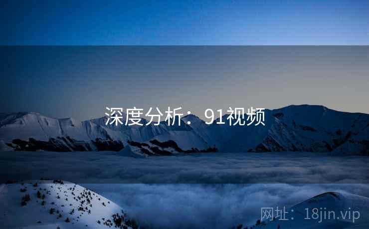 深度分析:91视频