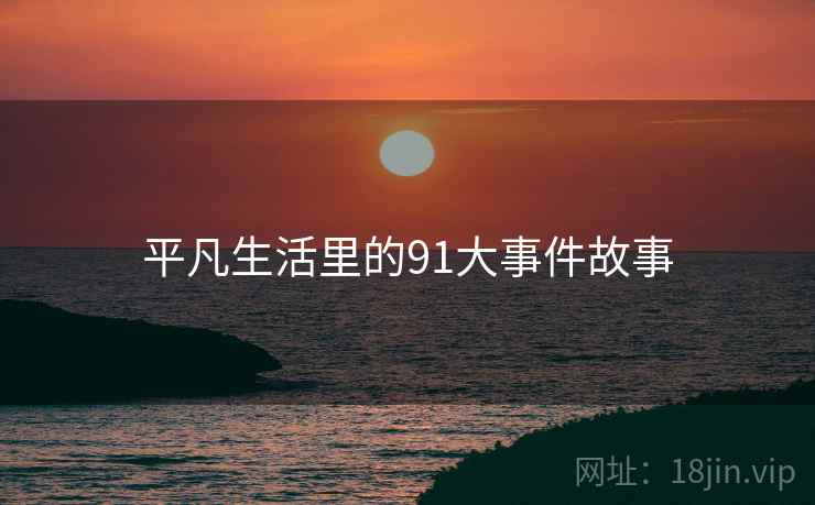 平凡生活里的91大事件故事