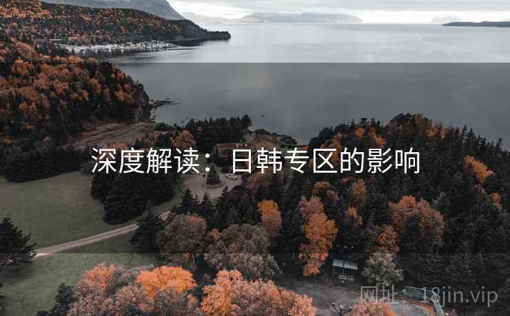 详细阅读:深度解读:日韩专区的影响 深度解读:日韩专区的影响